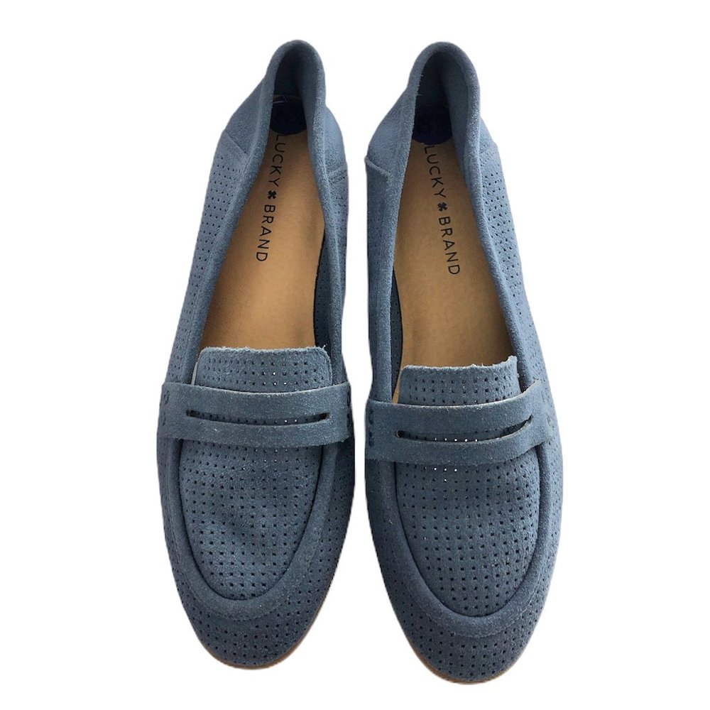 Lucky Brand Caylon Suede Loafers